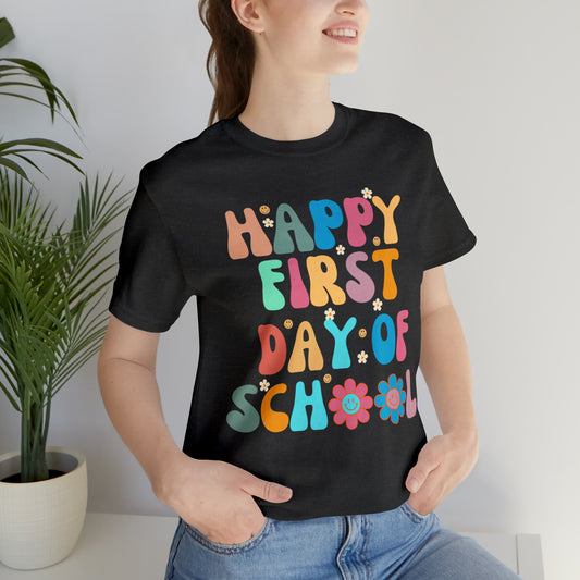 Retro Teacher First Day of School Shirt, Back to School, Shirts for Teachers, Teacher Gifts