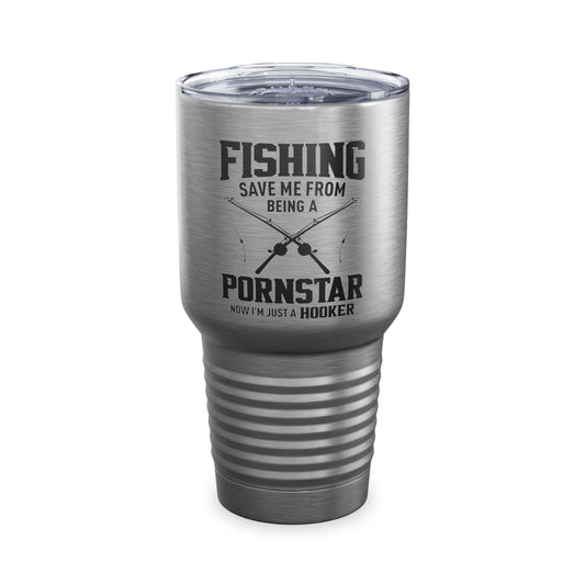 Fishing Pornstar Tumbler, 30oz