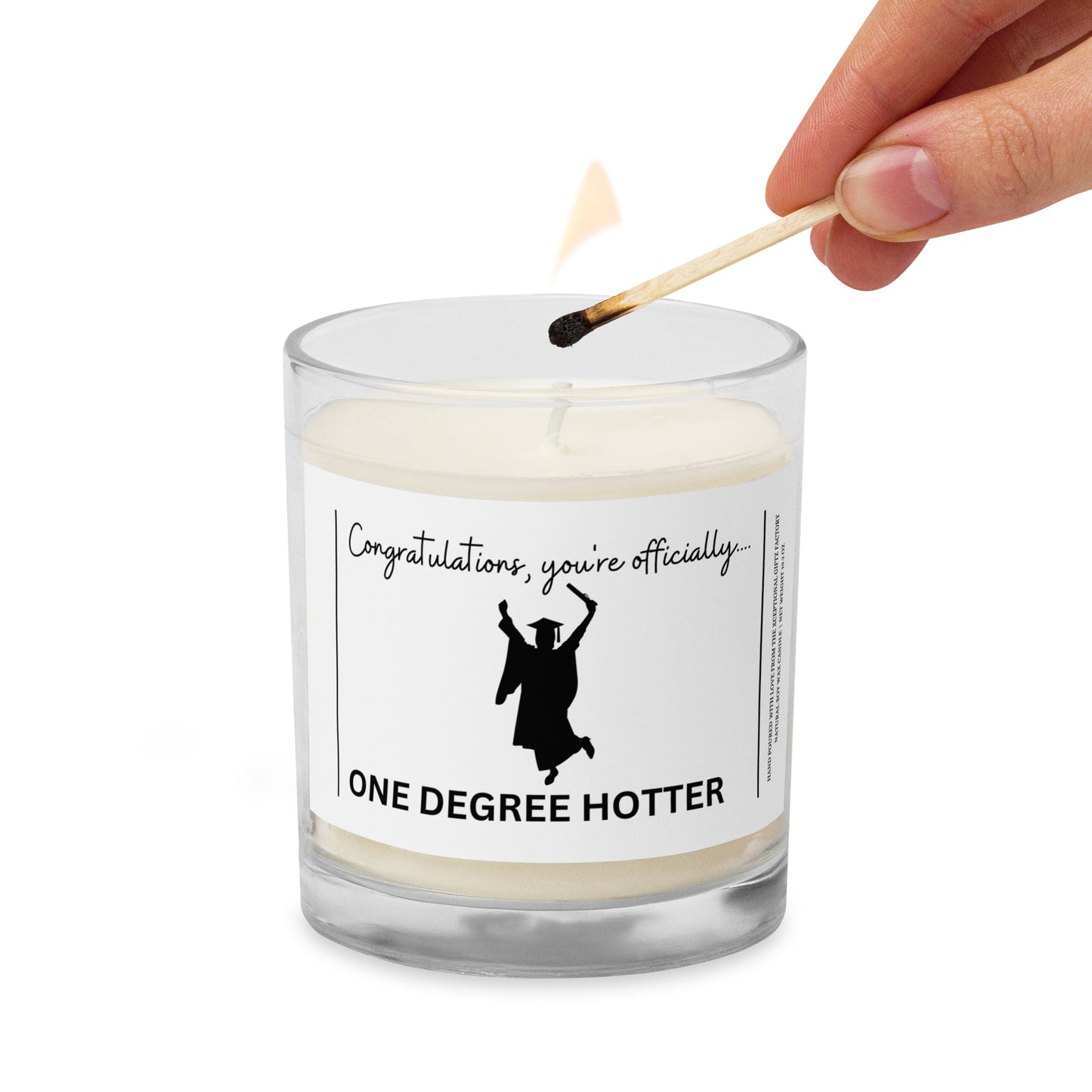 Congratulations | You're One Degree Hotter | Soy Wax Candle