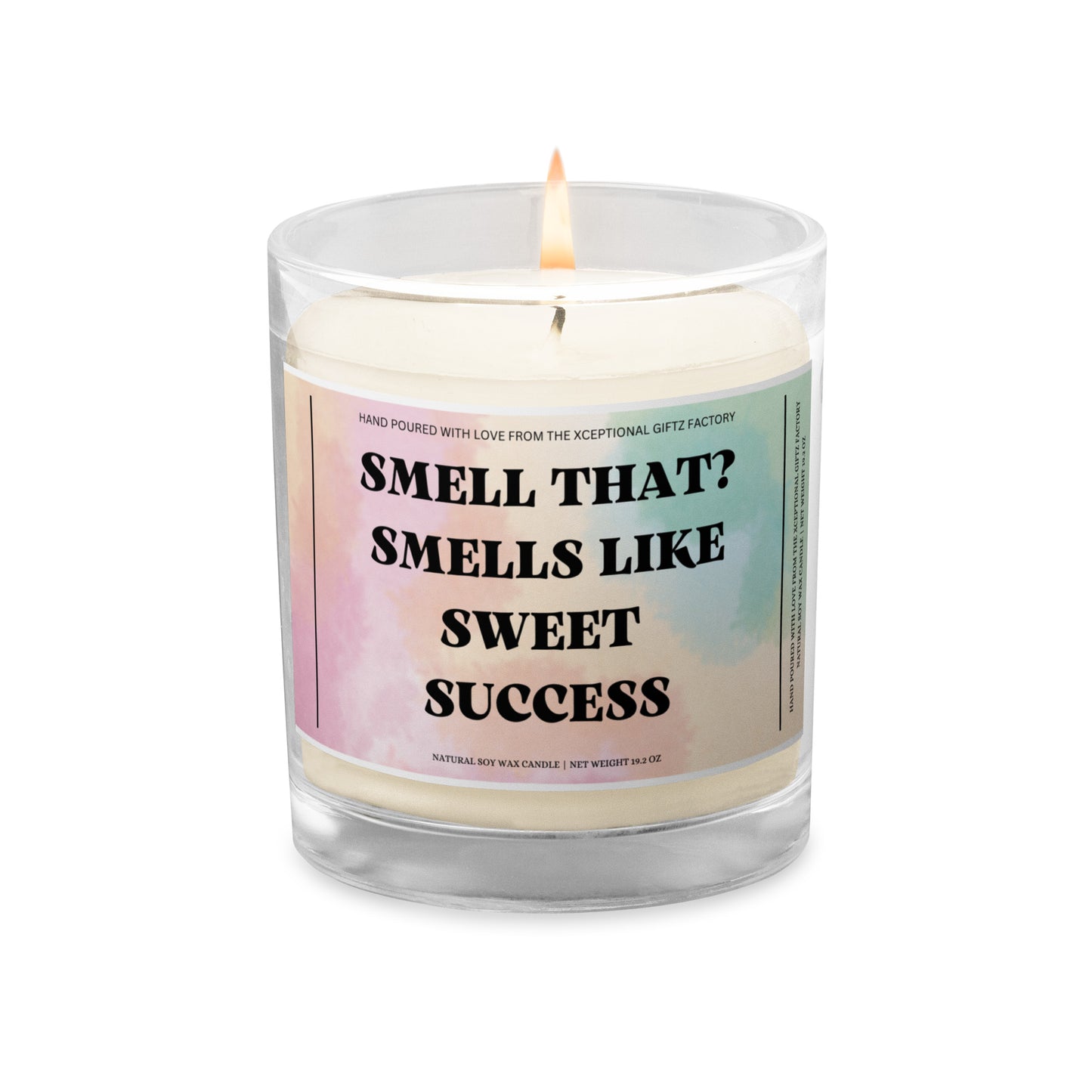 Sweet Success Graduation Candle - Hand-Poured Soy Wax with Natural Scent