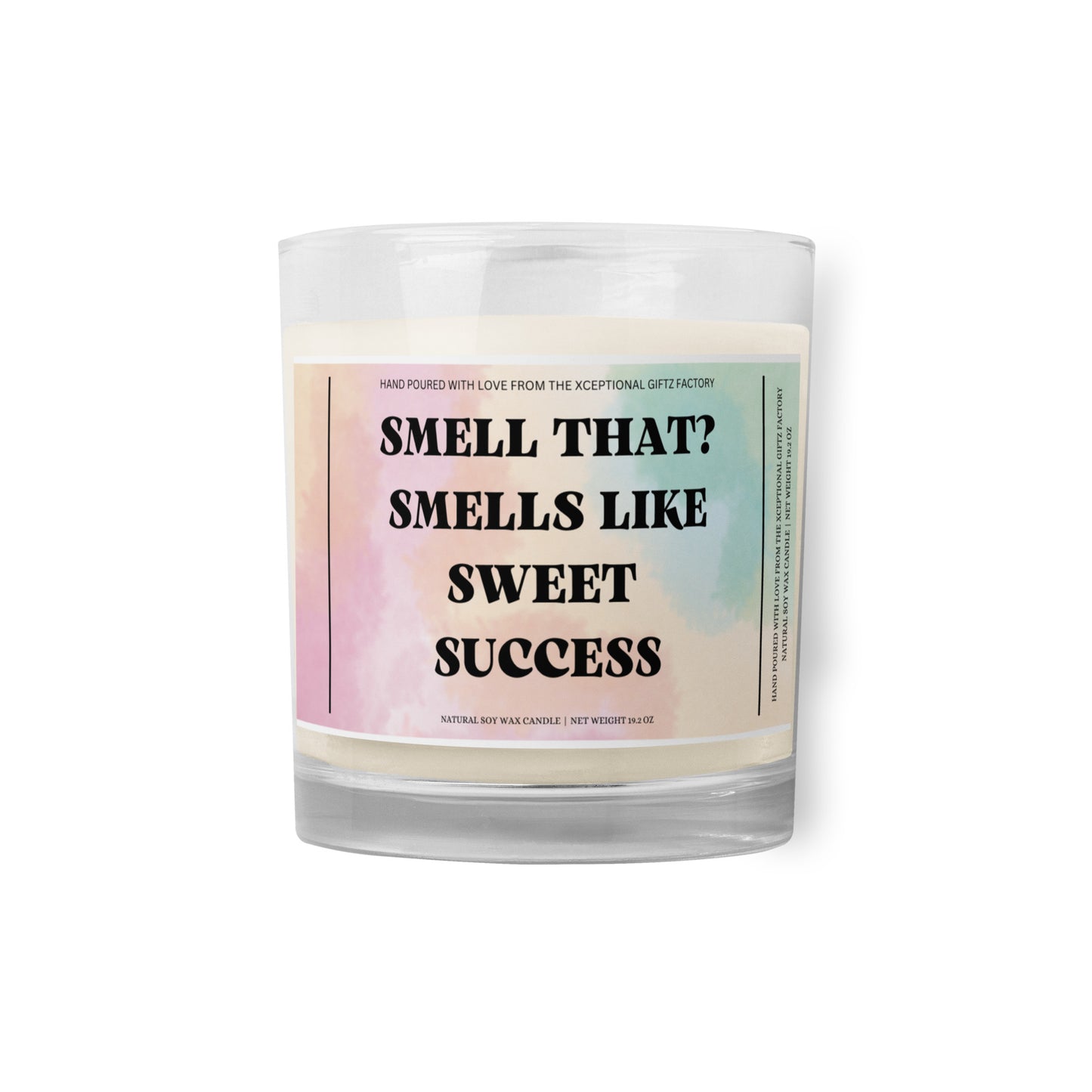 Sweet Success Graduation Candle - Hand-Poured Soy Wax with Natural Scent